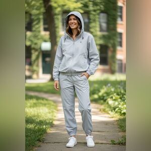 ⸻
Title
Frogg Toggs Gray Waterproof Rain Suit Jacket & Pants Set